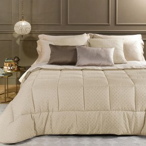 Trapunta Matrimoniale Vienna Dreaming, in raso jacquard