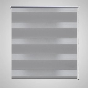Tenda A Rullo Oscurante Zebra 40x100cm Grigia /