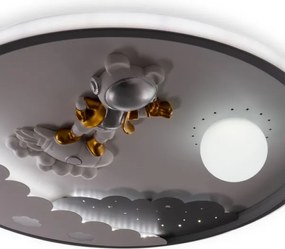 Brilagi - Plafoniera LED dimmerabile da soffitto per cameretta ASTRO LED/68W/230V 3000-6000K +telecomando