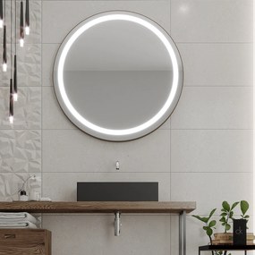 Specchio rotondo con illuminazione LED C4 premium