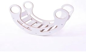 Altalena multifunzione Montessori bianca