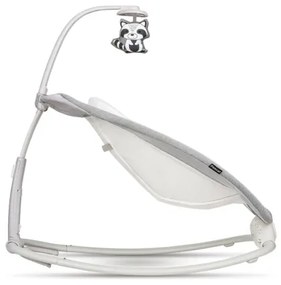 Lionelo - Dondolo vibrante per bambini con melodia PASCAL grigio