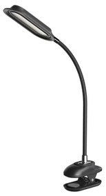 Immax 08998L - Lampada da tavolo dimmerabile LED+CCT con clip CLIP 7,5W/230V nera