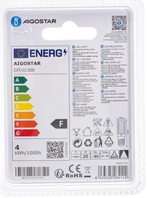 Lampadina LED E14/3,5W/230V 3000K - Aigostar