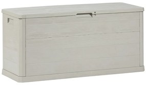 Contenitore da giardino grigio chiaro in plastica Woodys – Toomax