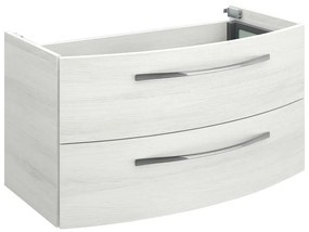 Mobile da bagno sotto lavabo PELIPAL Image rovere L 90 x H 48 x P 48 cm 2 cassetti, lavabo non incluso