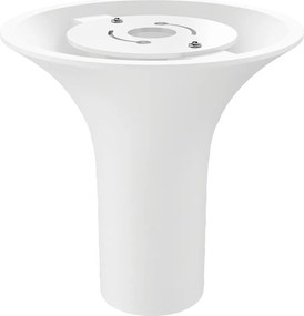 Plafoniera Ø167x170mm GU10 in Gesso Pitturabile Rotonda