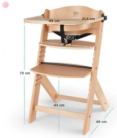 KIDERKRAFT - Sedia da pranzo per bambini ENOCK beige