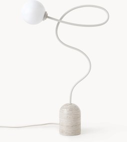 Lampada da tavolo con base in marmo Alina