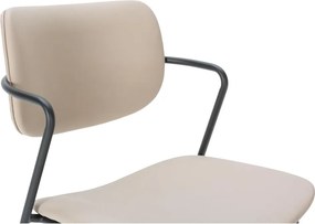 Set di sedie da pranzo beige 2 pz Maika - Marckeric