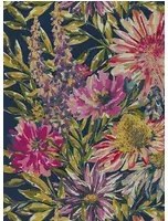 Harlequin Carta da parati Floreale - Heather/ Navy
