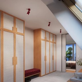 Brilagi - Faretto CRESTO 1xGU10/10W/230V bordeaux