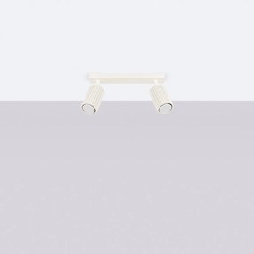 Plafoniera da Soffitto 2xGU10 in Alluminio KARBON 2