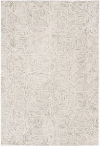 Tappeto in lana a pelo basso tuftato a mano Delyth