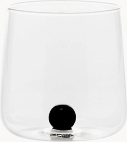 Set di 6 bicchieri in vetro borosilicato fatti a mano Bilia