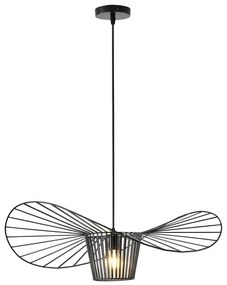 Lampadario a sospensione con filo OGGI 1xE27/40W/230V nero