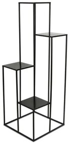 Portafiori 110x40 cm nero