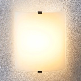 Lindby Helmi - lampada LED da parete in vetro