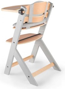 KIDERKRAFT - Sedia da pranzo per bambini con rivestimento ENOCK grigio