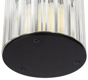 Argon 8773 - Plafoniera da esterno NORFOLK 1xE27/15W/230V IP44 nero