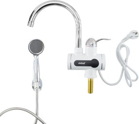 Rubinetto Elettrico Temperatura Calda Istantanea con Doccetta Miscelatore...