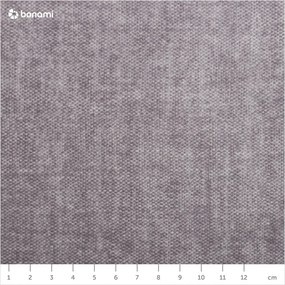 Letto matrimoniale imbottito grigio chiaro con contenitore con griglia 180x200 cm Jade - Bobochic Paris