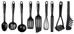 Tefal - Set di utensili da cucina 9 pz BIENVENUE nero