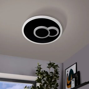 Eglo 30659 - Plafoniera LED CADEGAL LED/7,8W/230V d. 20 cm nero