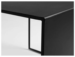 Tavolino nero, lunghezza 100 cm 2Wall - CustomForm