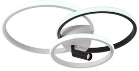 Plafoniera LED dimmerabile LED/70W/230V 3000-6500K bianco/nero + +TC