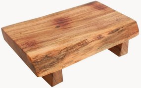 Tagliere da portata in legno di acacia con piedini Chop