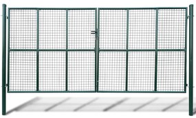 Cancello İn Rete Per Giardino 415 X 225 Cm / 400 X 175 Cm /