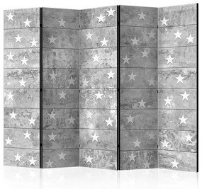 Paravento  Stars on Concrete II [Room Dividers]  Colore Grigio, Dimensioni e Misure 225x172