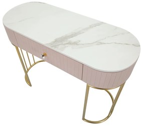 Consolle rosa 100x40 cm Montpellier - Mauro Ferretti