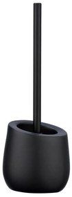 WENKO 23654800 - Spazzola WC BADI 13,5 x 38 cm nera