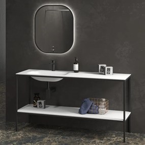 Mobile bagno metallico a terra 155 cm NET-155 - KAMALU