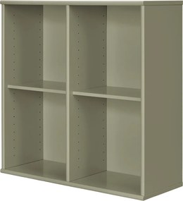 Libreria color kaki da appendere 70x70x27 cm Mistral – Hammel Furniture