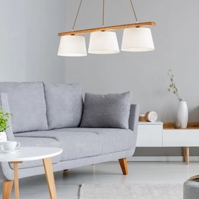 Lampadario a sospensione AIDA 3xE27/60W/230V su cavo