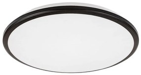 Rabalux 71128 - Plafoniera LED ENGON 24W 230V 3000K nera 38 cm