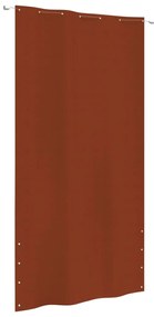 Paravento Per Balcone Terracotta 140x240 Cm İn Tessuto Oxford /