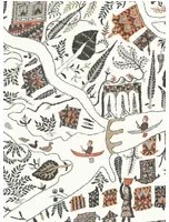 Lewis & Wood Carta da parati Utopia - Satsuma Soot
