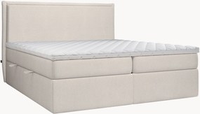 Letto boxspring con contenitore fatto a mano Kubric, H3
