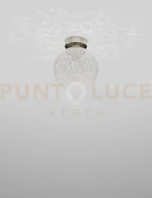 Rina lampada da soffitto 25 bianco murrina acciaio satinato 1 lucea...