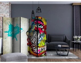 Paravento Graffiti beauty II [Room Dividers]