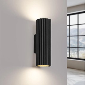 Brilagi - Applique LED CRESTO 2x GU10/10W/230V 20 cm nero