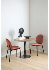 Sedia da pranzo color terracotta Cliff – Actona