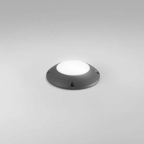 Segnapassi led ground in alluminio antracite 12w 1480lm cct ip65 21...