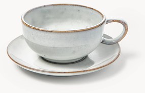 Tazza fatta a mano con piattino Nordic Sand