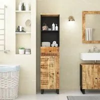 Mobile da Bagno 38x33x160 cm in Legno Massello di Mangocod mxl 127010