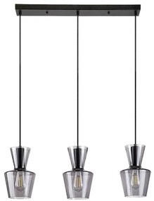 Rabalux 72163 - Lampadario a sospensione con filo ABRA 3xE27/60W/230V